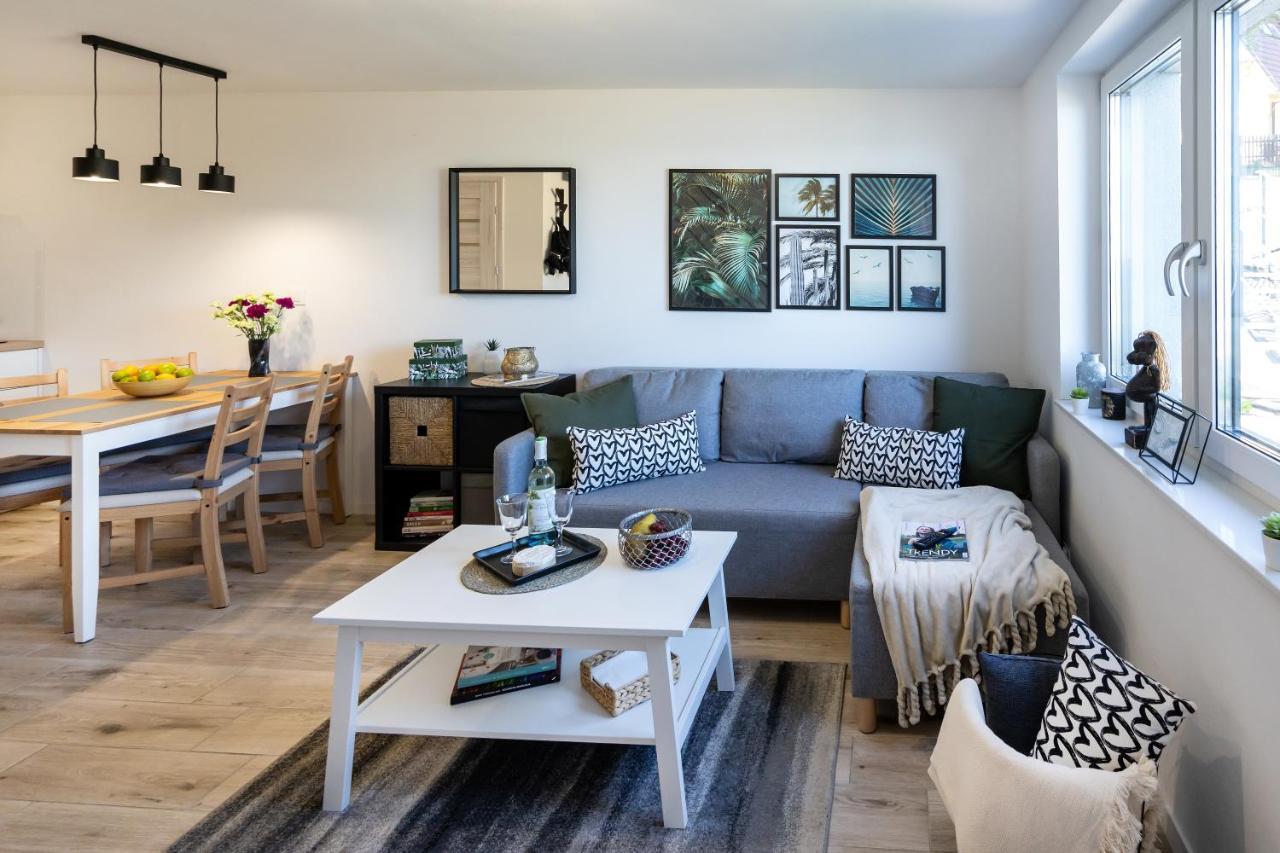 ניסה Ow Mewa Domki Apartamenty Nad Jeziorem מראה חיצוני תמונה