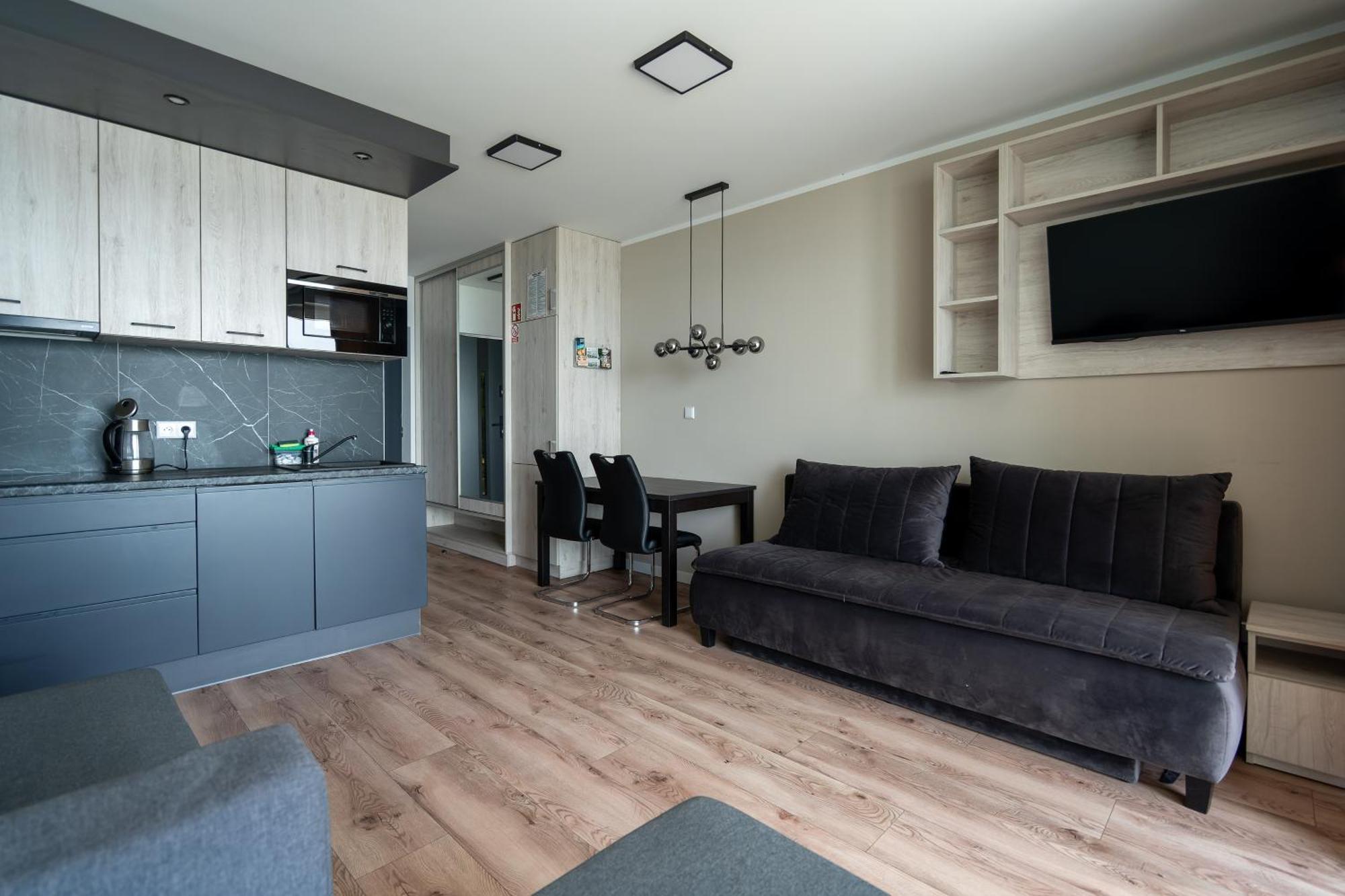 ניסה Ow Mewa Domki Apartamenty Nad Jeziorem מראה חיצוני תמונה