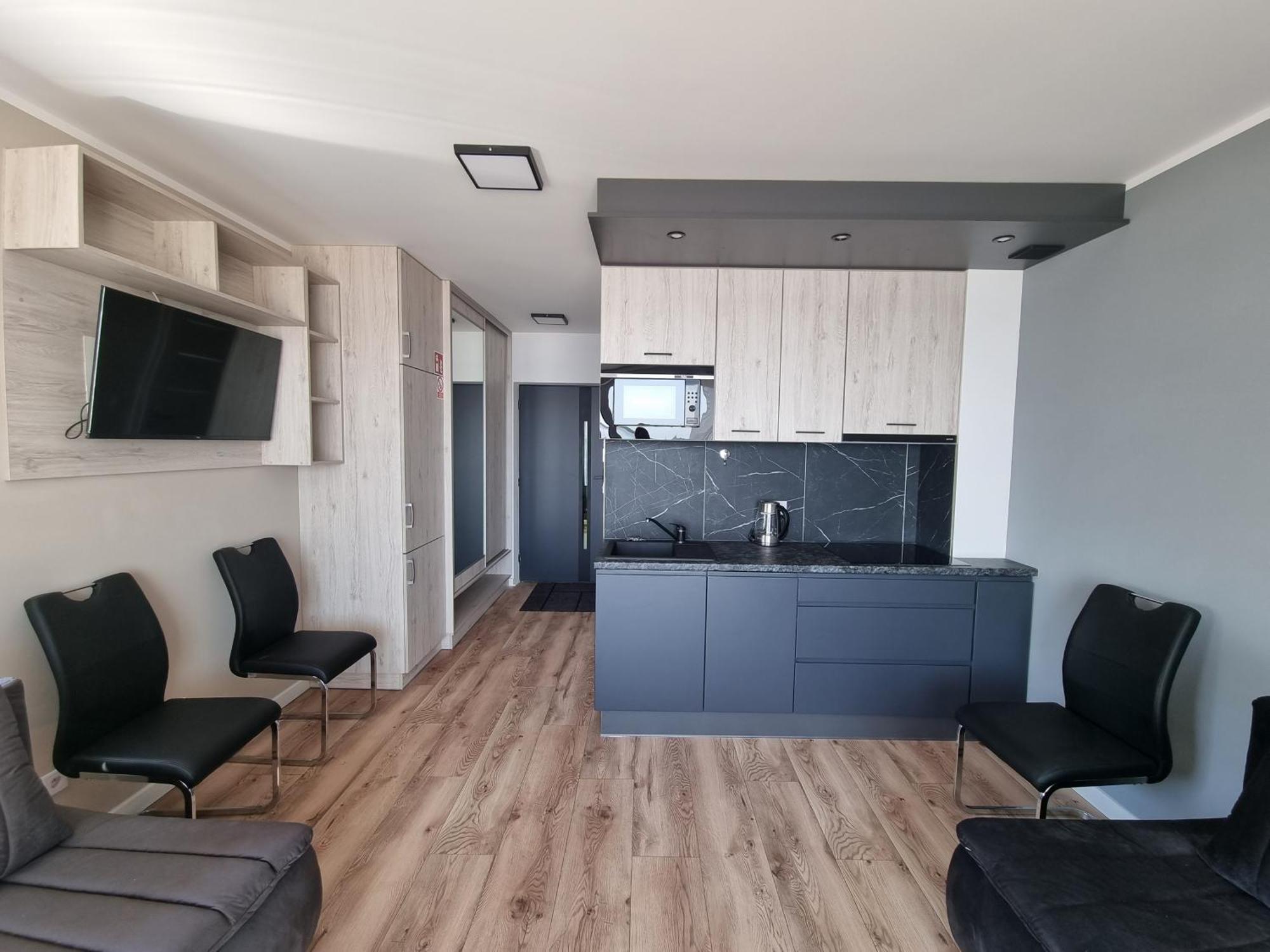 ניסה Ow Mewa Domki Apartamenty Nad Jeziorem מראה חיצוני תמונה